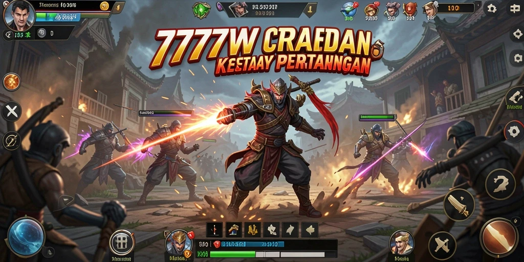 Tampilan gameplay <strong>7777W</strong> yang mengasyikkan dan penuh strategi.
