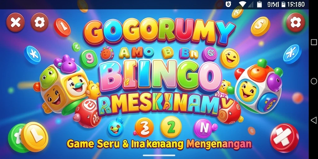 Screenshot GOGORUMMY menampilkan gameplay seru Bingo.