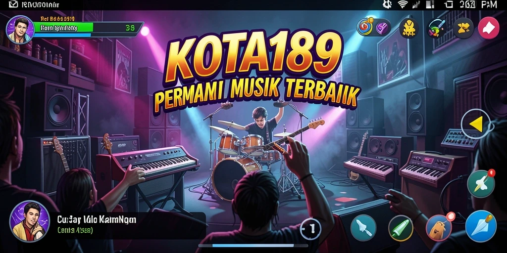 Tampilan gameplay KOTA189 yang penuh warna dan interaktif.