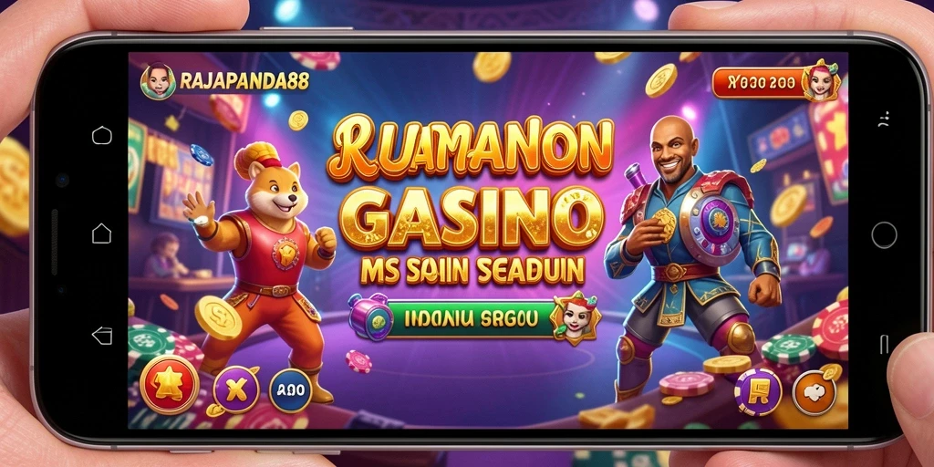 Screenshot dari gameplay seru di RAJAPANDA88 menunjukkan berbagai pilihan permainan Kasino.
